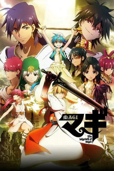 Poster von Magi: The Labyrinth of Magic