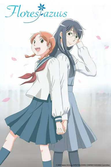 Poster von Sweet Blue Flowers