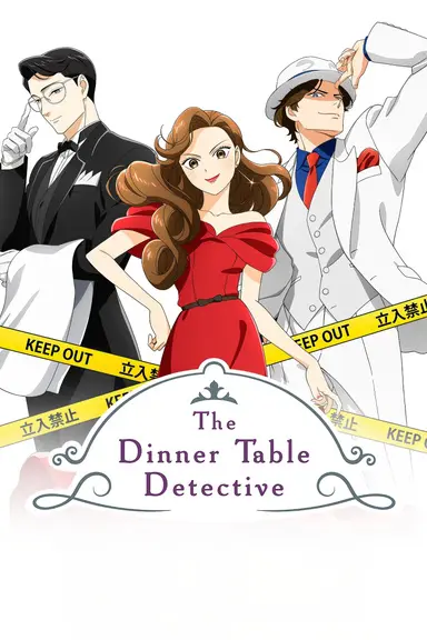 Poster von The Dinner Table Detective
